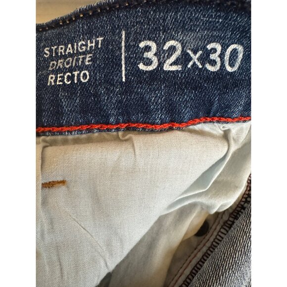 NWT Tommy Hilfiger 32X30 Mens Straight Fit Blue Denim Jeans - Picture 10 of 16